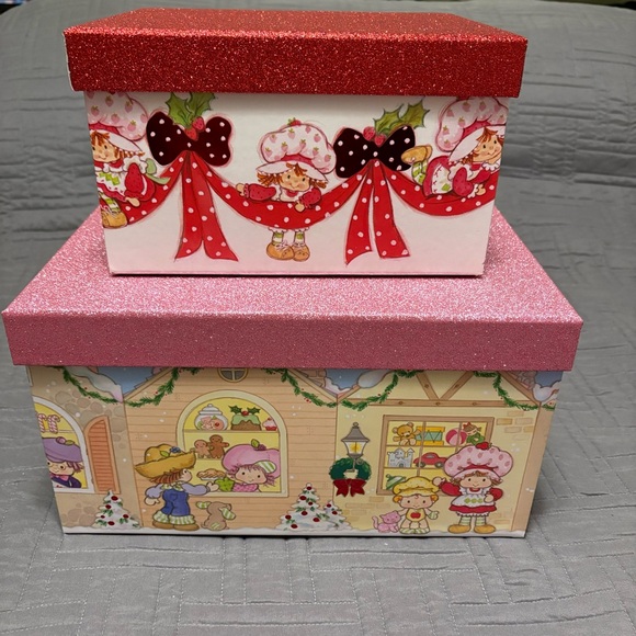 NEW 2025 Set Strawberry shortcake Gift / Storage Boxes - Picture 3 of 9
